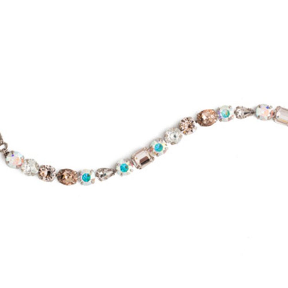 SORRELLI - Silky Clouds - Clover Crystal Tennis Bracelet ~ NWT